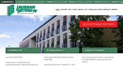 Desktop Screenshot of laukaanbetoni.com
